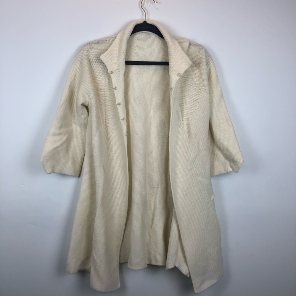 Stefanel Short Sleeve Knit Cardigan